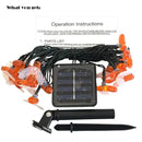 Little Bee Christmas Lanterns Flashing Lights