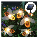 Little Bee Christmas Lanterns Flashing Lights