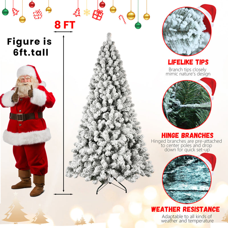 Artificial Xmas Trees Premium PVC Branches With Lights