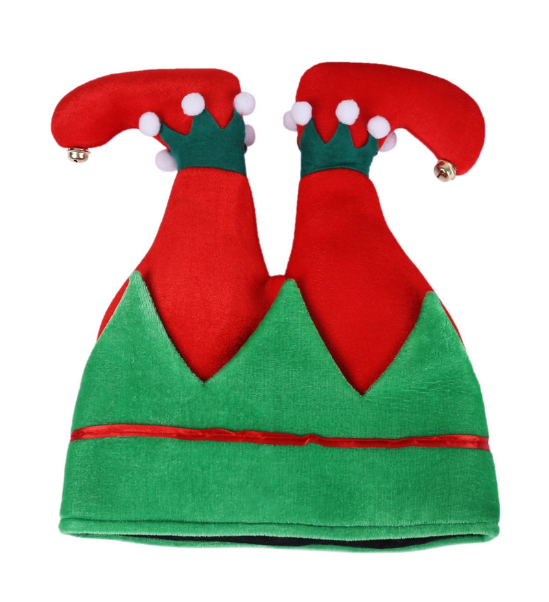 Fancy Christmas Caps Men Women Xmas Trousers Hat Clown