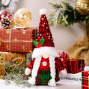 Christmas Decoration Sequin Cap Faceless Doll Ornaments