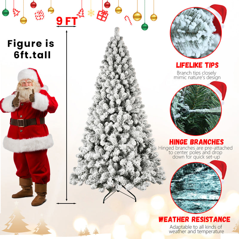 Artificial Xmas Trees Premium PVC Branches With Lights