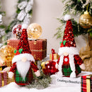Christmas Decoration Sequin Cap Faceless Doll Ornaments