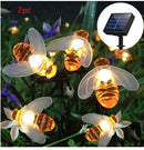 Little Bee Christmas Lanterns Flashing Lights