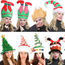 Fancy Christmas Caps Men Women Xmas Trousers Hat Clown