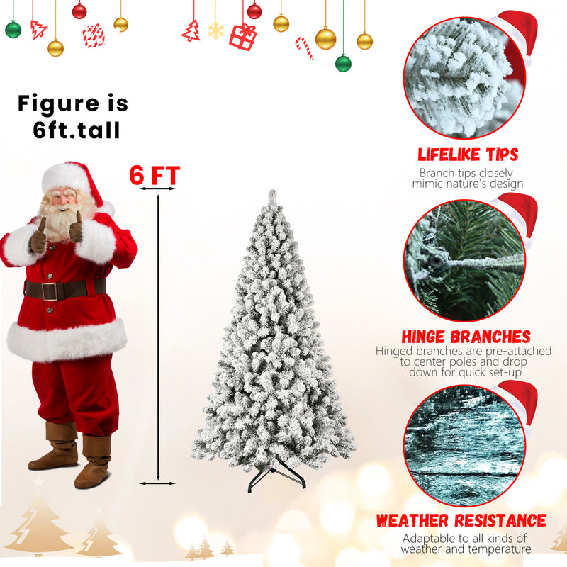 Artificial Xmas Trees Premium PVC Branches With Lights