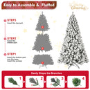 Artificial Xmas Trees Premium PVC Branches With Lights